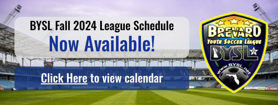 Fall League Schedule 